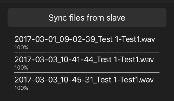 syncing files on airlinc