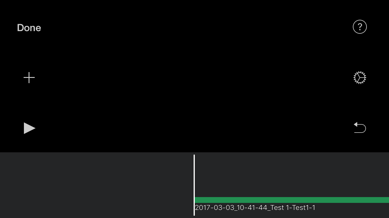 audio is imported to timeline